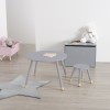 Round Baby Table "Grey"