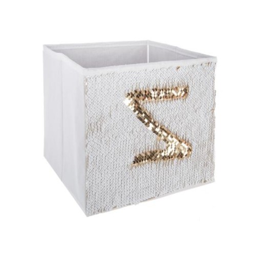 Storage Box "Sequin White"