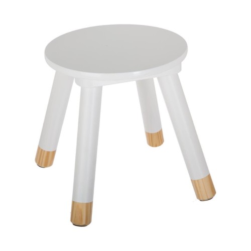 Balta vaikiška taburetė