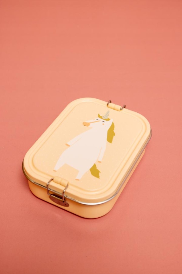 Metalinė užkandžių dėžutė Metalinė užkandžių dėžutė