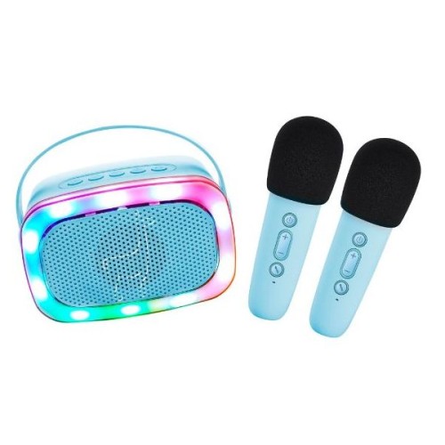 Karaokė vaikams su dviem mikrofonais ir balso keitikliu