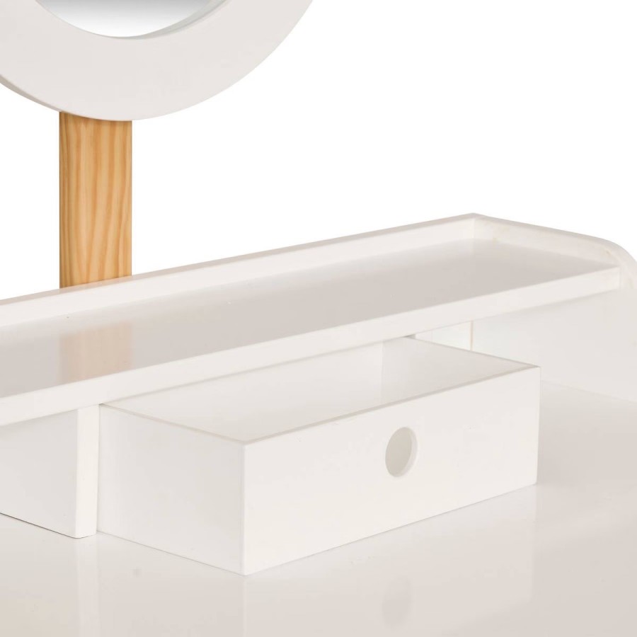 Kosmetinis-grožio stalelis su kėdute mergaitei Kosmetinis-grožio stalelis su kėdute mergaitei