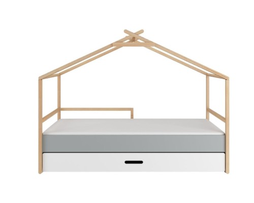 Wooden House Bed