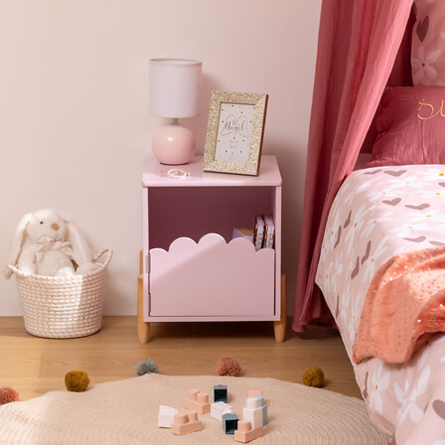 Naktinis staliukas vaikams "Rožinis" Naktinis staliukas vaikams "Rožinis"