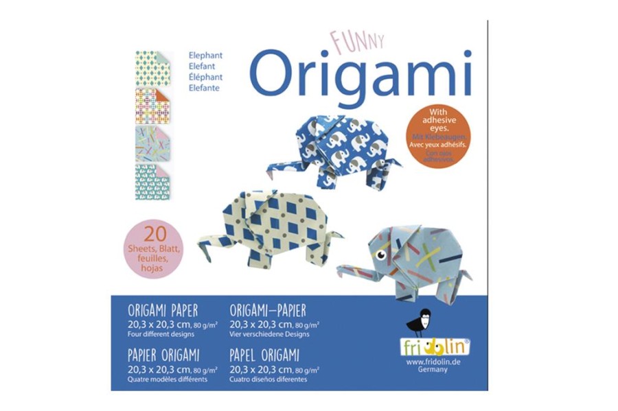Origami rinkinys-drambliai