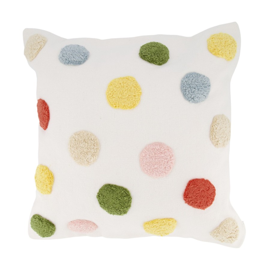 Dotted Cushion Cover Cream
