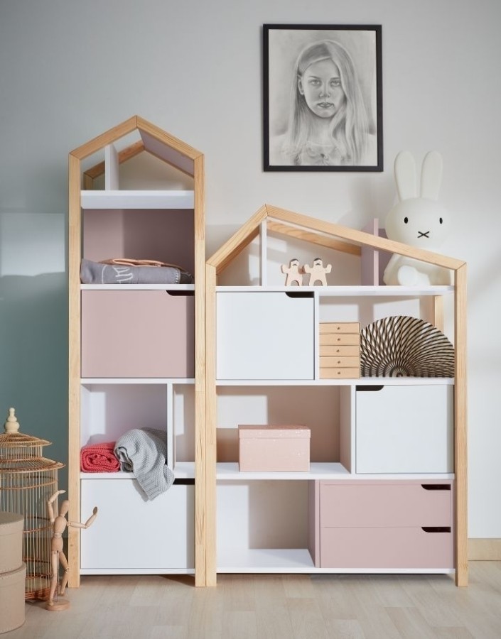 Bookcase "Dusty Pink"