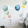 Sienų lipdukas vaikams "Spalvoti balionai"