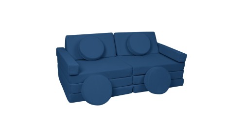 Transformuojama sofa su vairu