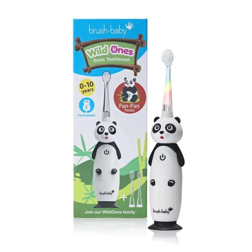 Panda  rechargeable sonic toothbrush (0-10 year olds)