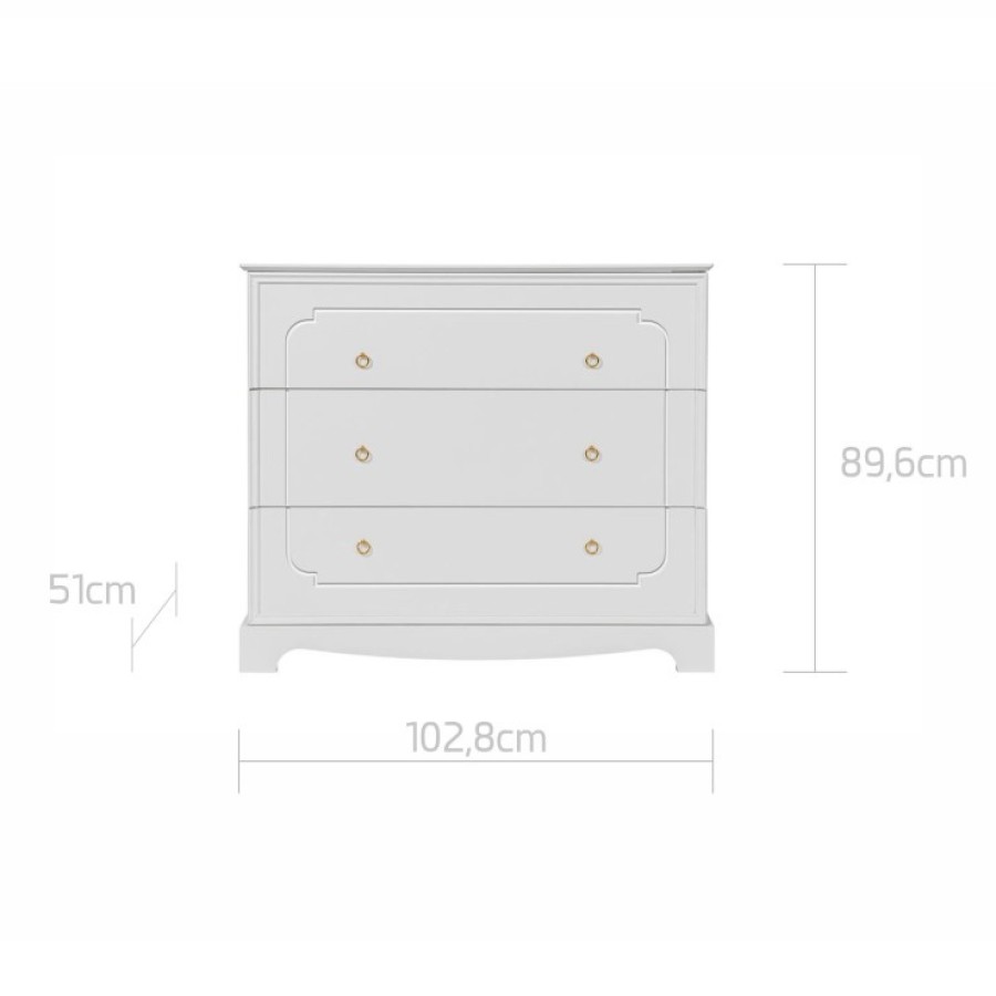 Latte spalvos komoda Latte spalvos komoda