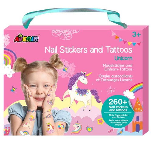 Nail Stickers & Tattoos – Unicorns