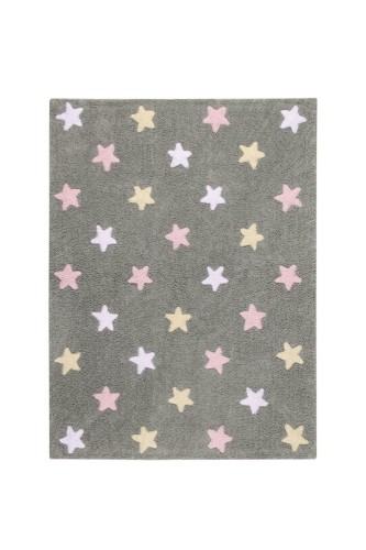 Pilkas kilimas su žvaigždutėm