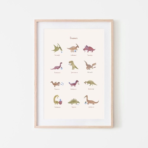 Plakatas "Dinozaurai" 