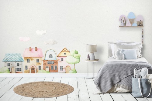 Wall Sticker "Houses"
